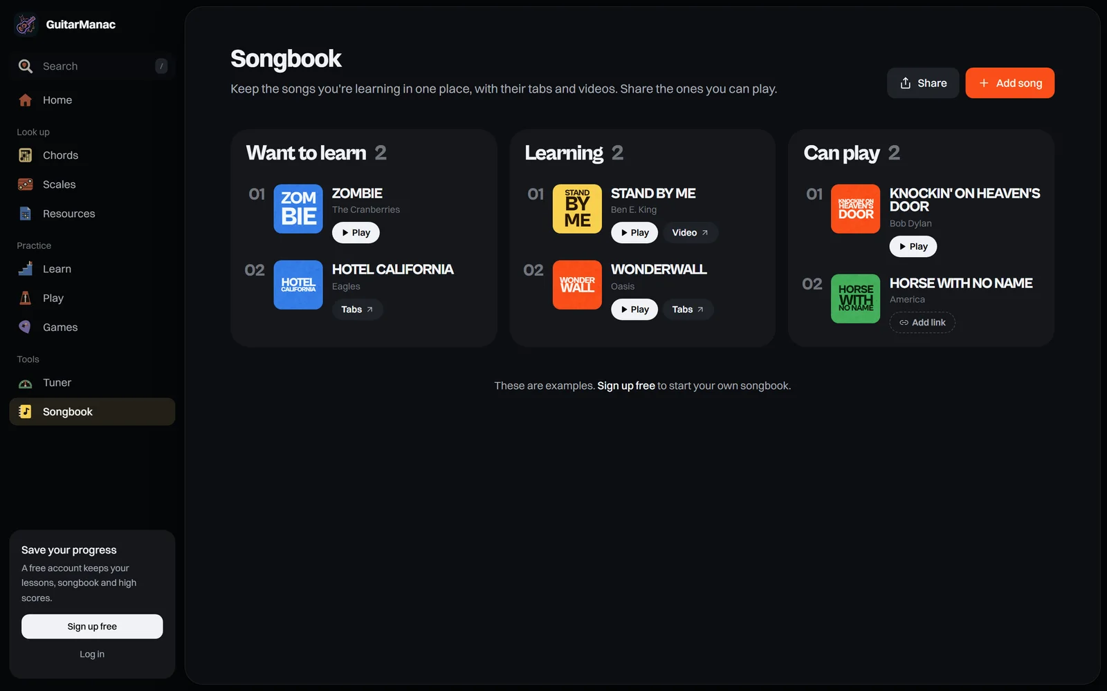 The songbook